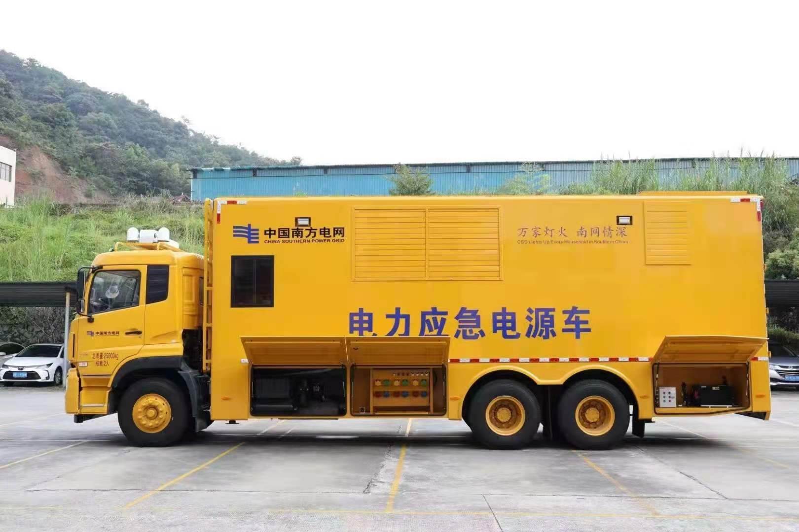 广灵安康大型柴油发电机发电车UPS电源出租租赁